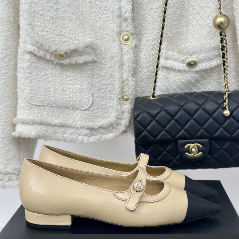 Ch*el flat shoes
